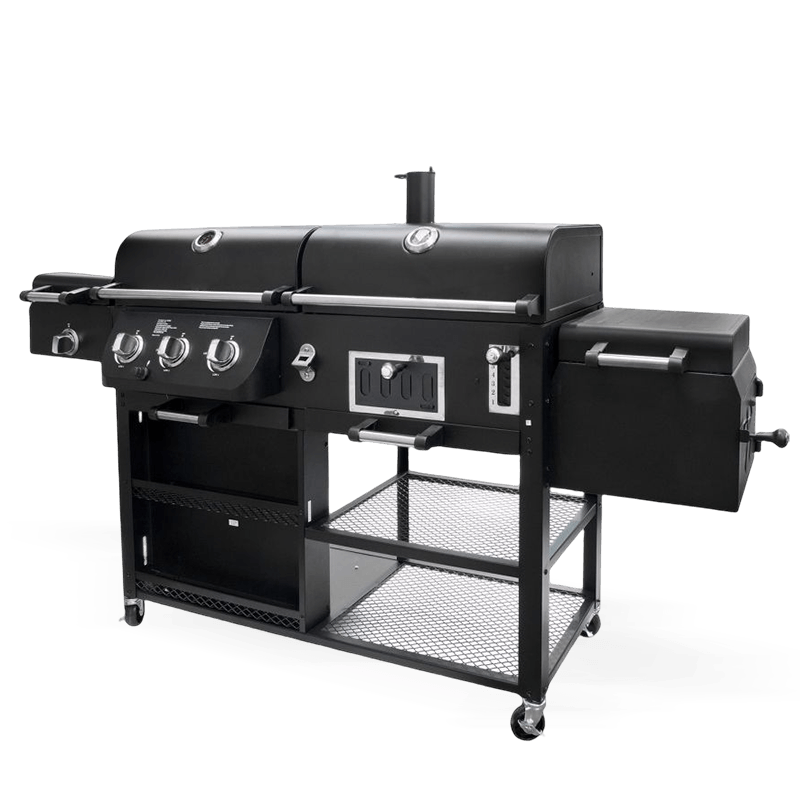 Charcoal & Gas Combo Grill